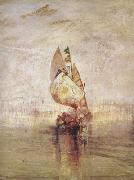 Joseph Mallord William Turner The Sun of Venice going to sea (mk31) oil painting on canvas